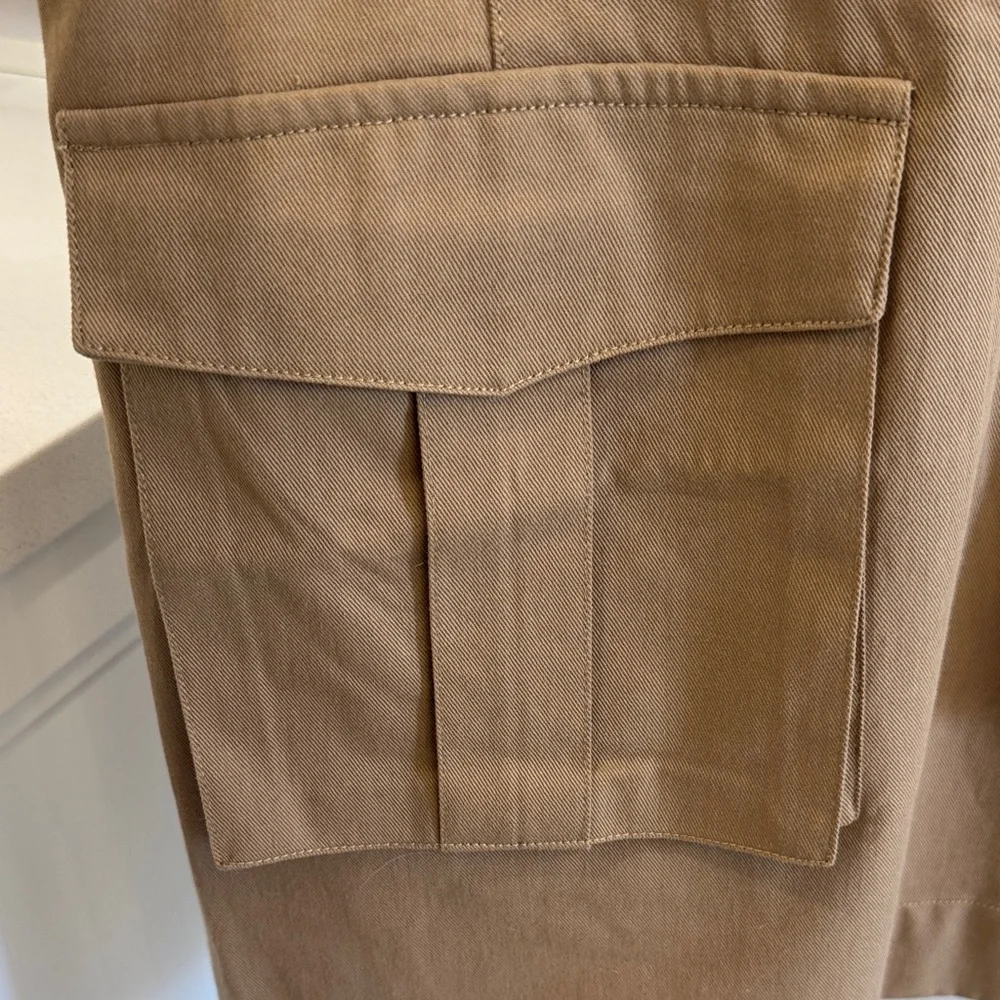 Veronica Beard White and Tan Dress - Picture 8 of 12